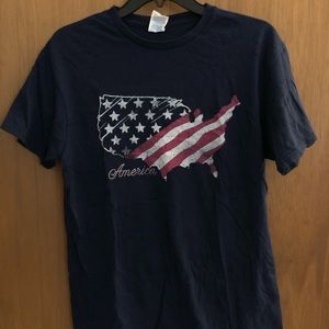 Navy America T-Shirt
